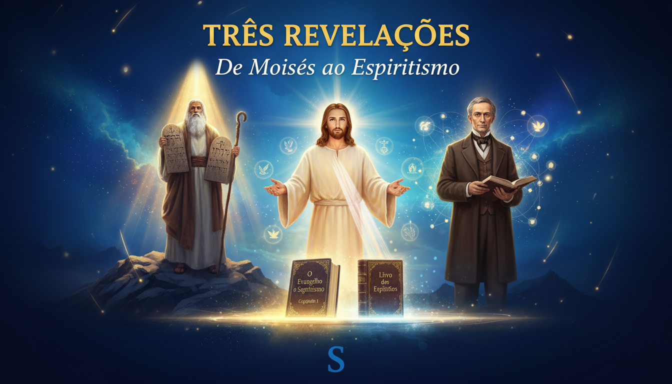 As Três Revelações: De Moisés ao Espiritismo