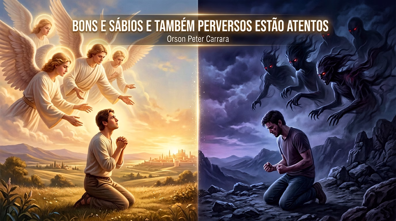 Bons e sábios e também perversos estão atentos